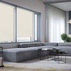 Cosmo Go Senkrechtmarkise AußenRollo Dunkelgrau/Hellgrau