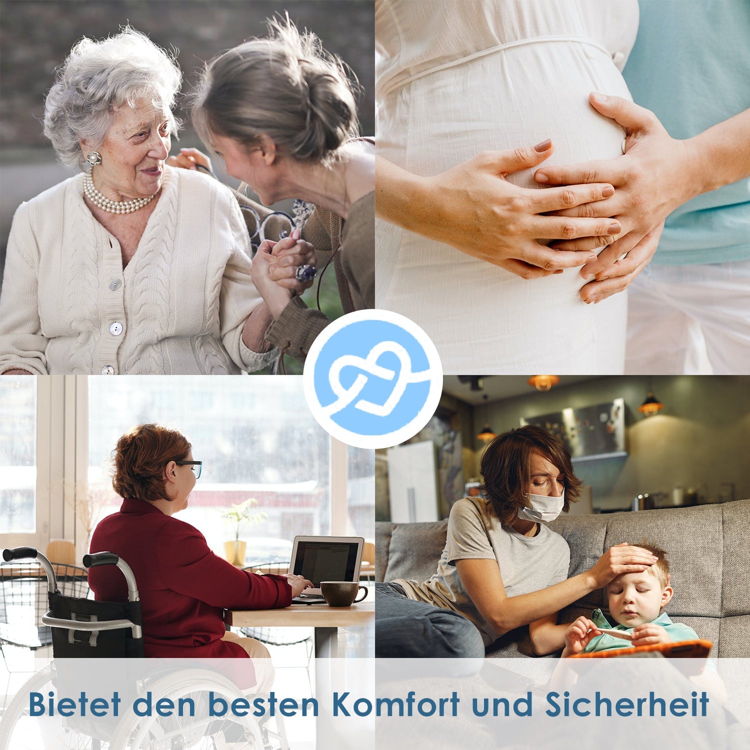 Cosmo Go Duschhocker 360°Drehbarer mit Paletten