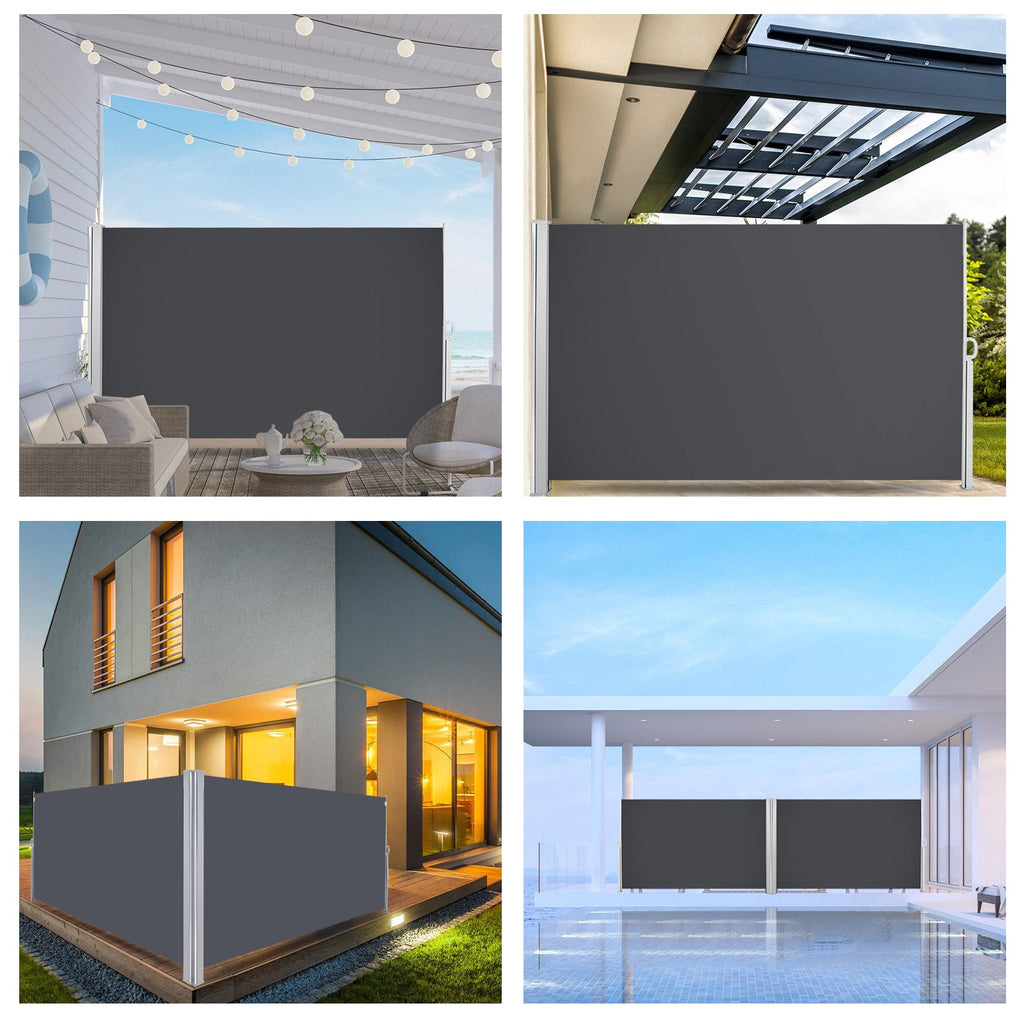 Cosmo Go Seitenmarkise Sichtschutz Ausziehbar
