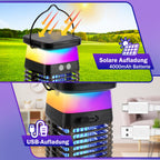 Cosmo Go Solar Mückenabwehr-Lampe UV-Licht Mückenlampe RGB