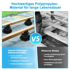 Cosmo Go Stelzlager Höhenverstellbar Terrassenlager 10 Stück