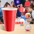 Cosmo Go Pong-Becher-Set 100 Partybecher und 10 Bälle