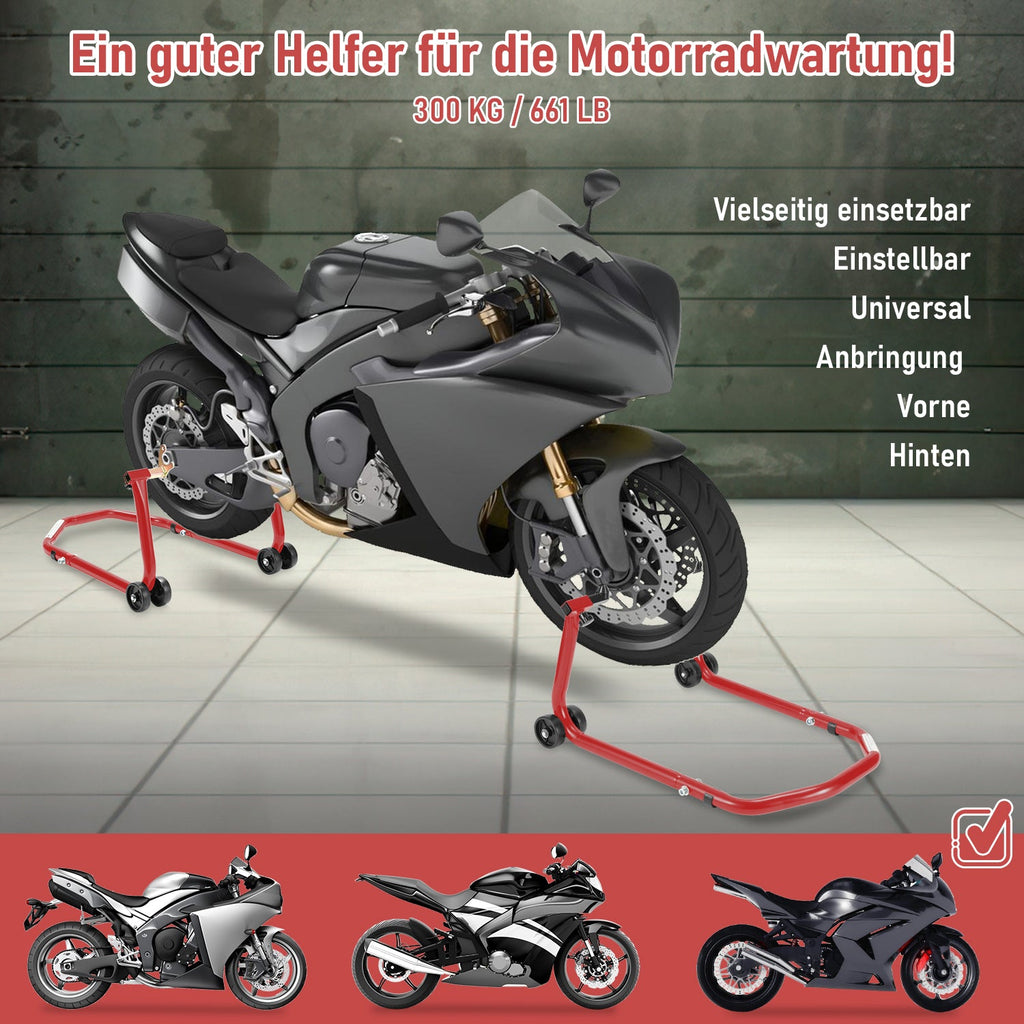 Cosmo Go Motorradständer Motorradheber Vorne/Hinten