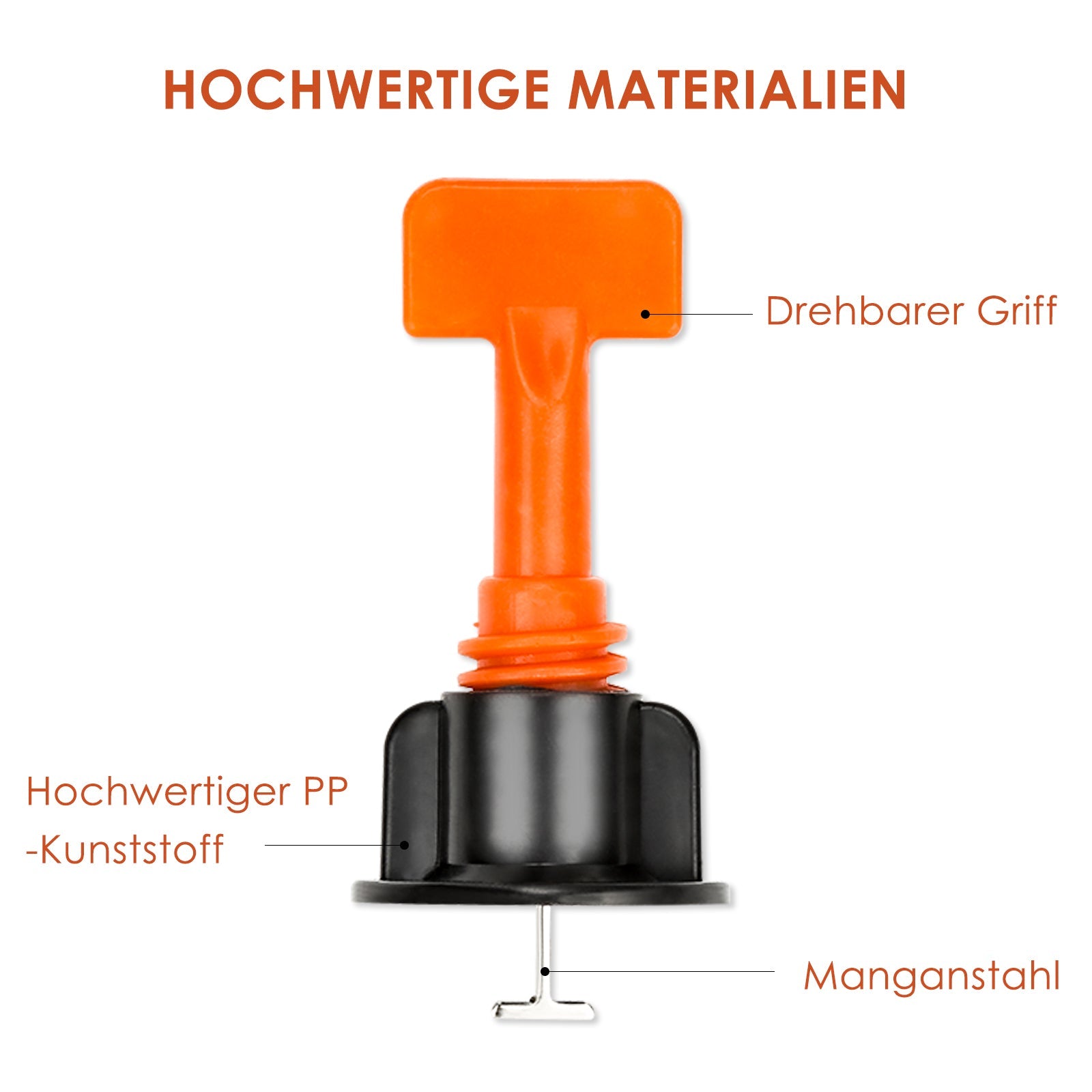 Cosmo Go 110/220Stück  Nivelliersystem Fliesen Verlege