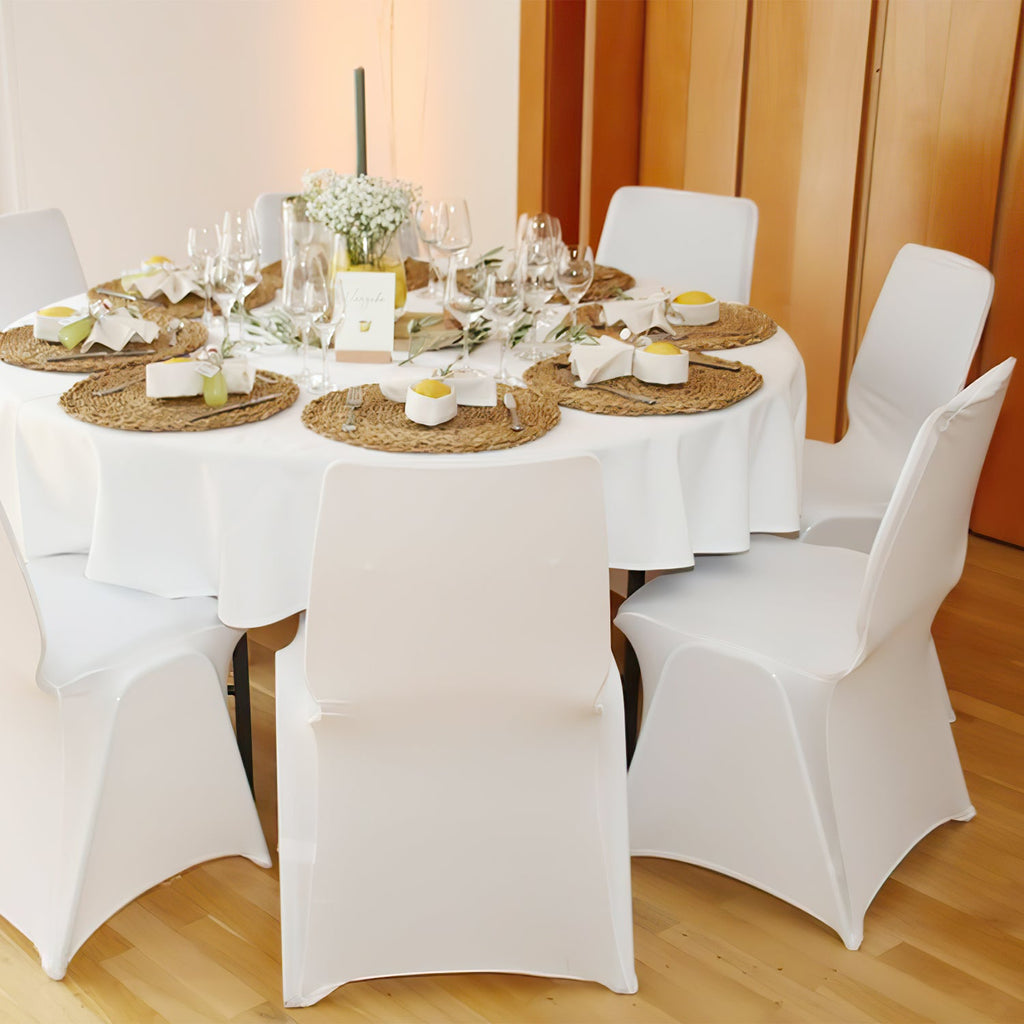 Cosmo Go Universell Stuhlhussen Elastik Weiß