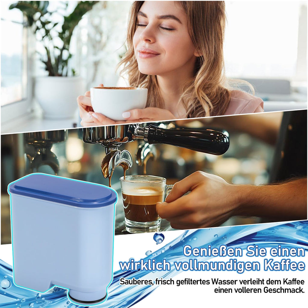 Cosmo Go 2x Wasserfilter Kaffeemaschinenfilter für Philips AquaClean