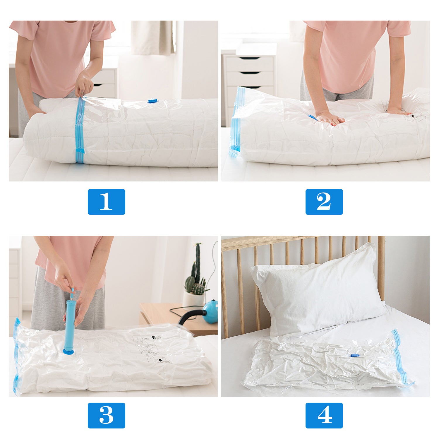 Cosmo Go 5x Aufbewahrungsbeutel Vakuumbeutel