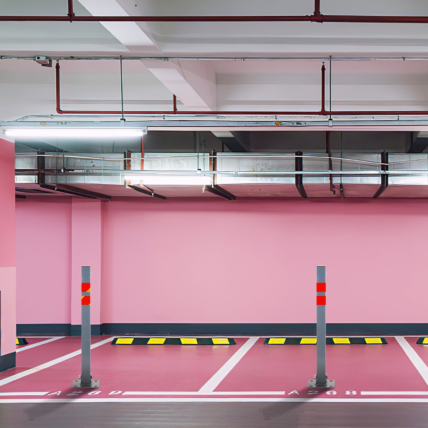 Cosmo Go Parkpfosten Absperrpfosten mit 3 Schlüssel