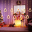 Cosmo Go LED Weihnachtsbeleuchtung Lichtervorhang 3M