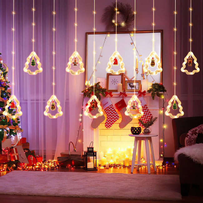Cosmo Go LED Weihnachtsbeleuchtung Lichtervorhang 3M Hover Image