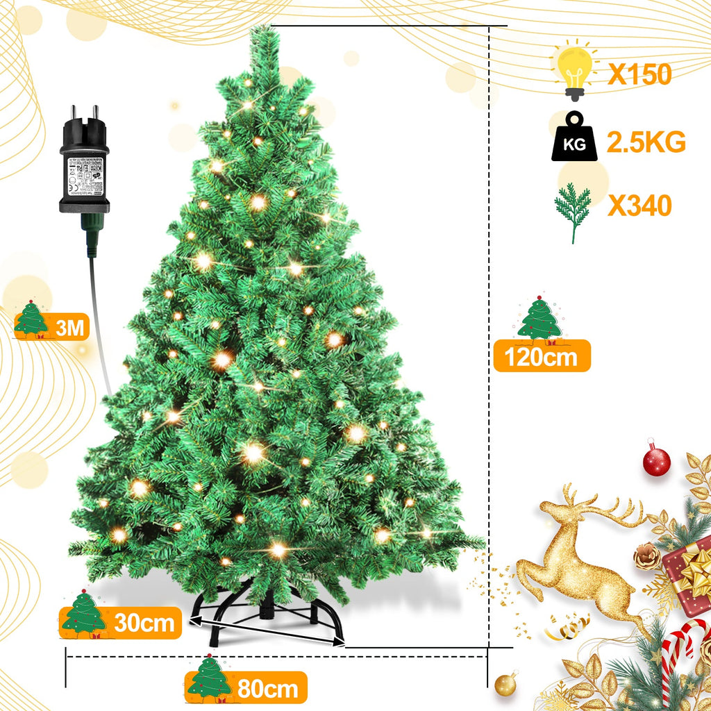 Cosmo Go Weihnachtsbaum künstlich mit Beleuchtung