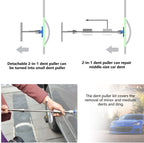 Cosmo Go 49pcs Dellen Reparatur Ausbeulwerkzeug Lackfreies Set