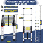 Cosmo Go Teleskopleiter Aluminium Belastbarkeit bis zu 150kg 2.6m-5m