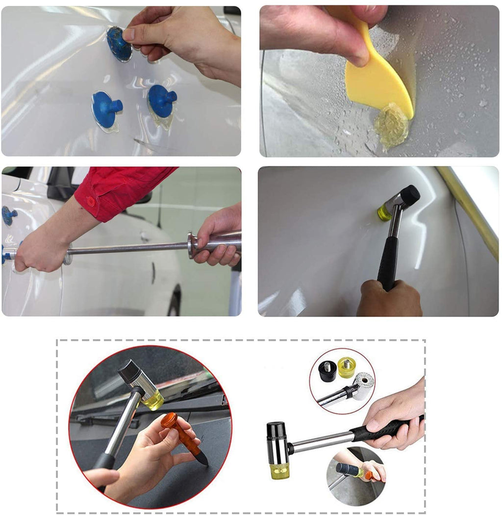 Cosmo Go 49pcs Dellen Reparatur Ausbeulwerkzeug Lackfreies Set