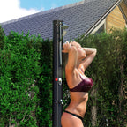 Cosmo Go 40L Solardusche Gartendusche Inkl. Schutzhaube und Handbrause