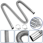 Cosmo Go Abgasschlauch Auto Edelstahl Schalldämpfer