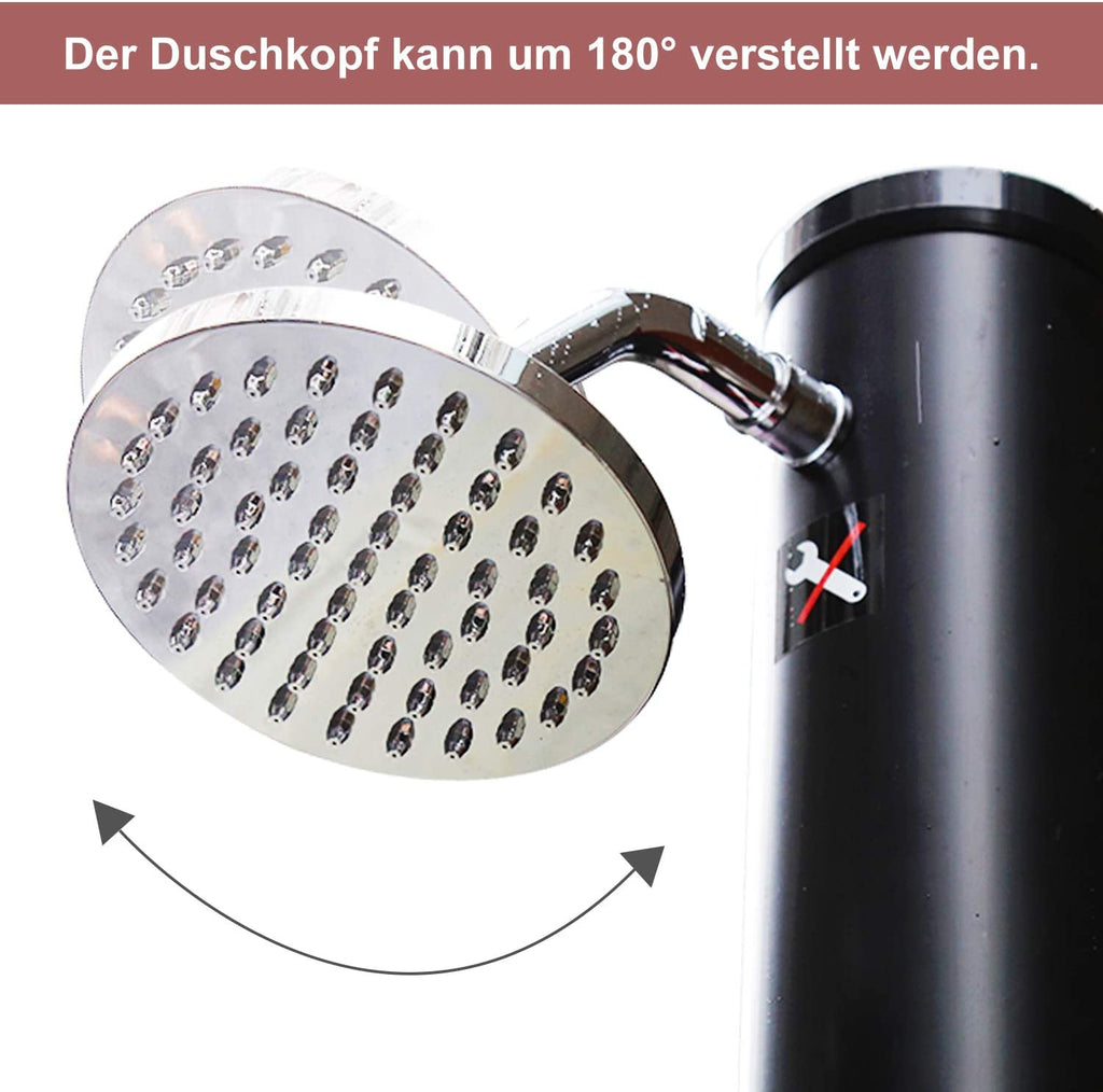 Cosmo Go 20L Solardusche mit Duschkopf
