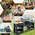 Cosmo Go Campingküche Alu 5 Fächer