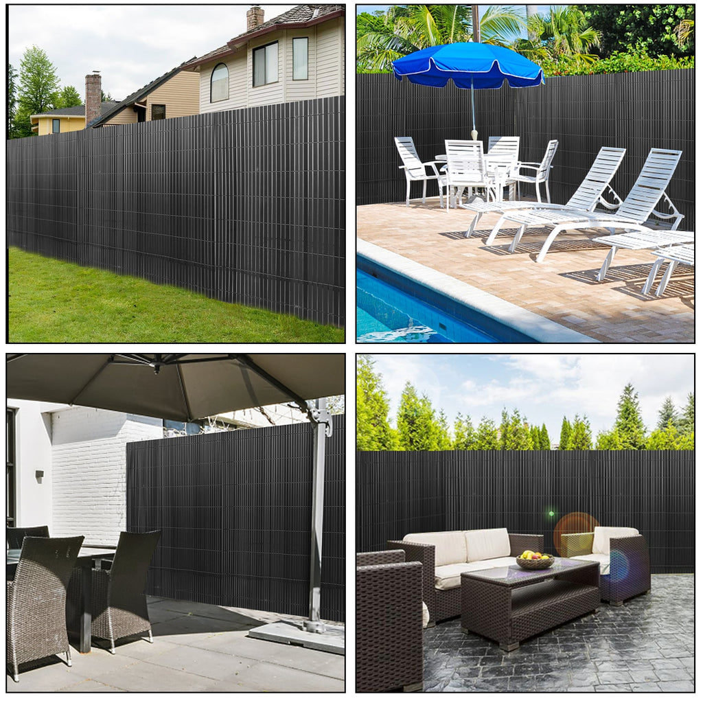 Cosmo Go PVC Sichtschutzmatte mit Kabelbindern Doppelte Verstärkung