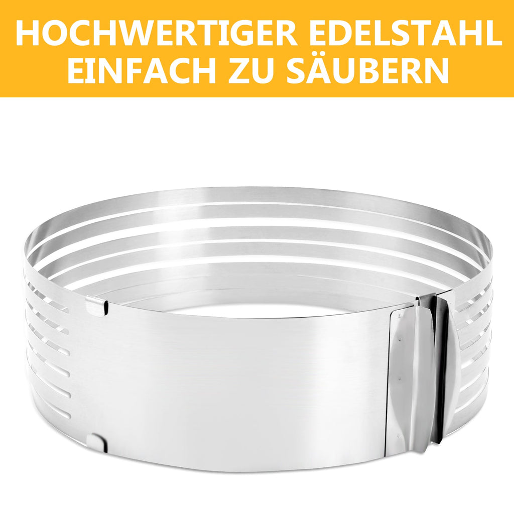 Cosmo Go Torten Set 4tlg Tortenboden Schneidhilfe