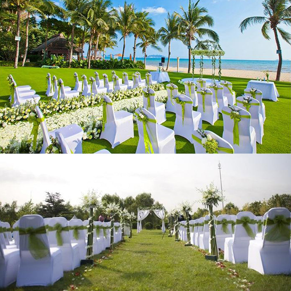 Cosmo Go Universell Stuhlhussen Elastik Weiß