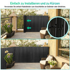 Cosmo Go PVC Sichtschutzmatte mit Kabelbindern