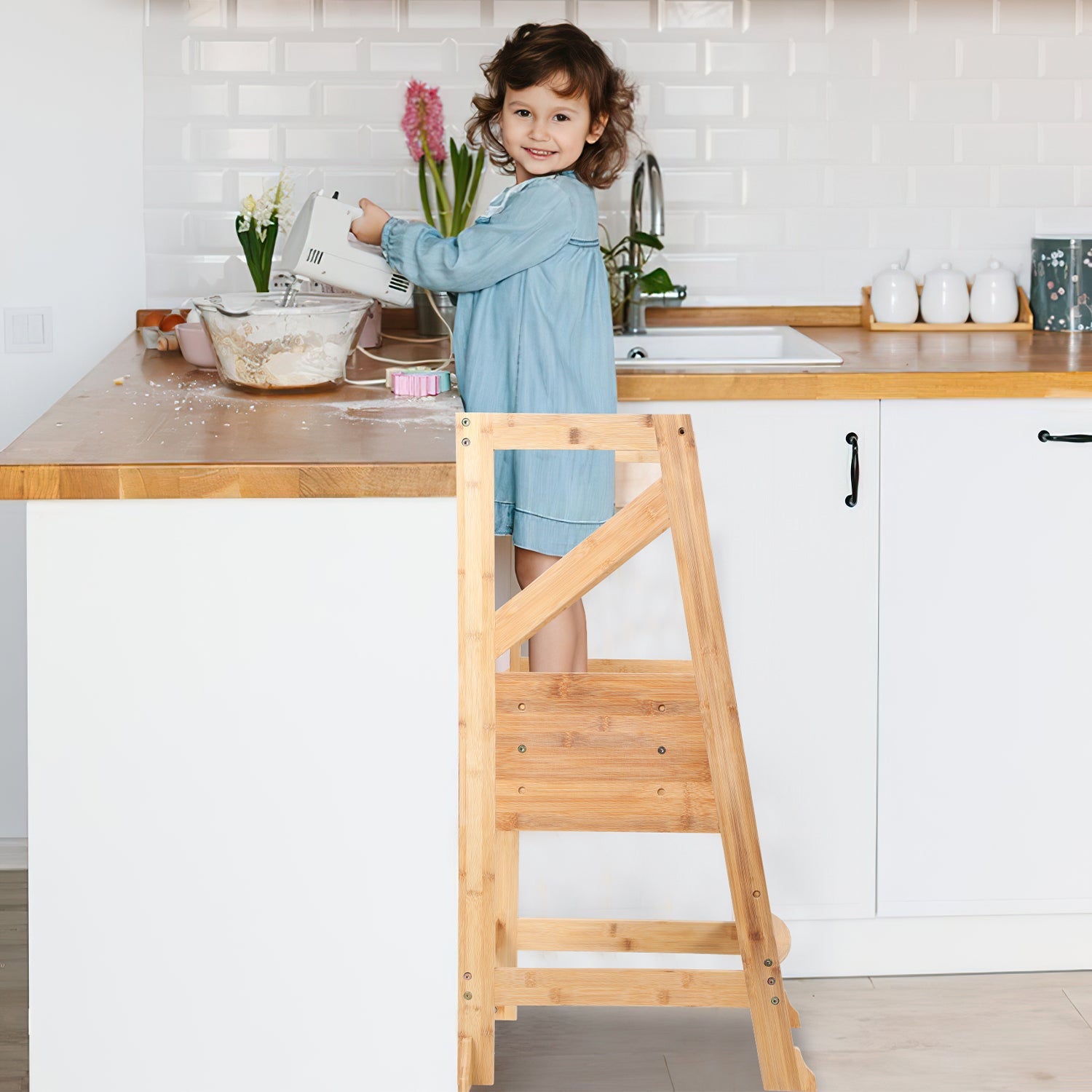 Cosmo Go Lernturm Für Kinder Küchenturm