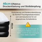 Cosmo Go Aufblasbare Matratze Luftmatratze Einzel/Doppel