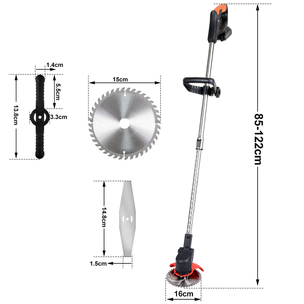 Cosmo Go Akku Rasentrimmer 20V 8000 U/min