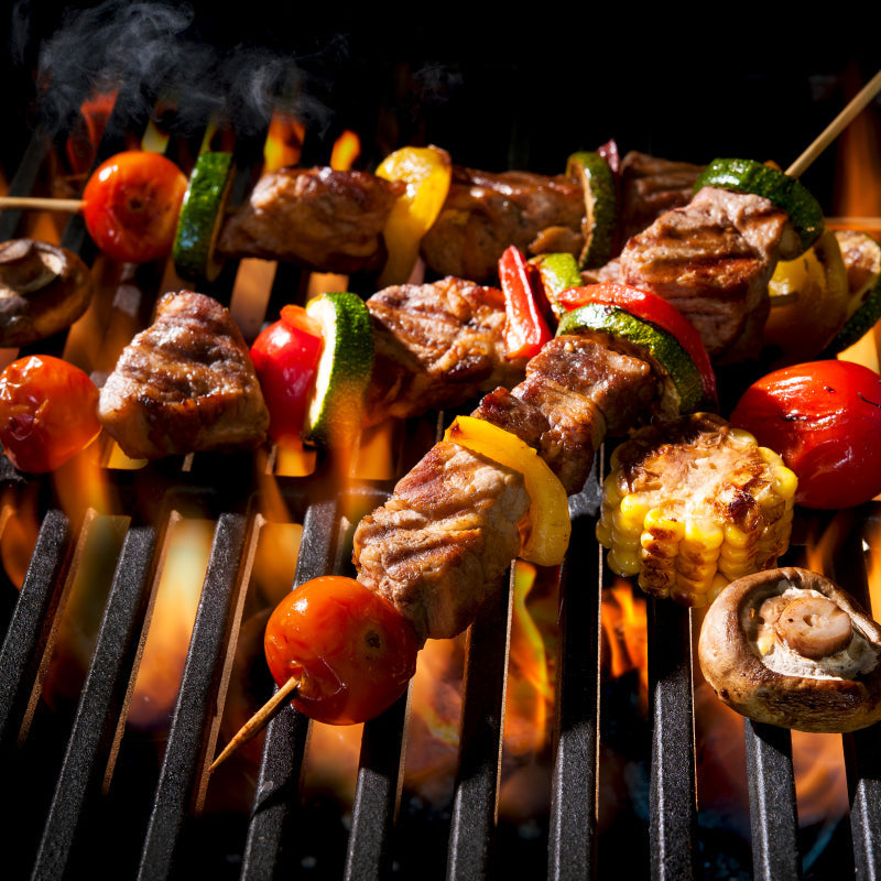 Cosmo Go Grillrost Gusseisen Emailliert Grillgitter