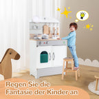 Cosmo Go Spielzeugküche Kinderspielzeug aus Holz