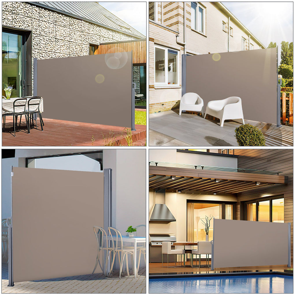 Cosmo Go Seitenmarkise Sichtschutz Ausziehbar