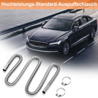 Cosmo Go Abgasschlauch Auto Edelstahl Schalldämpfer