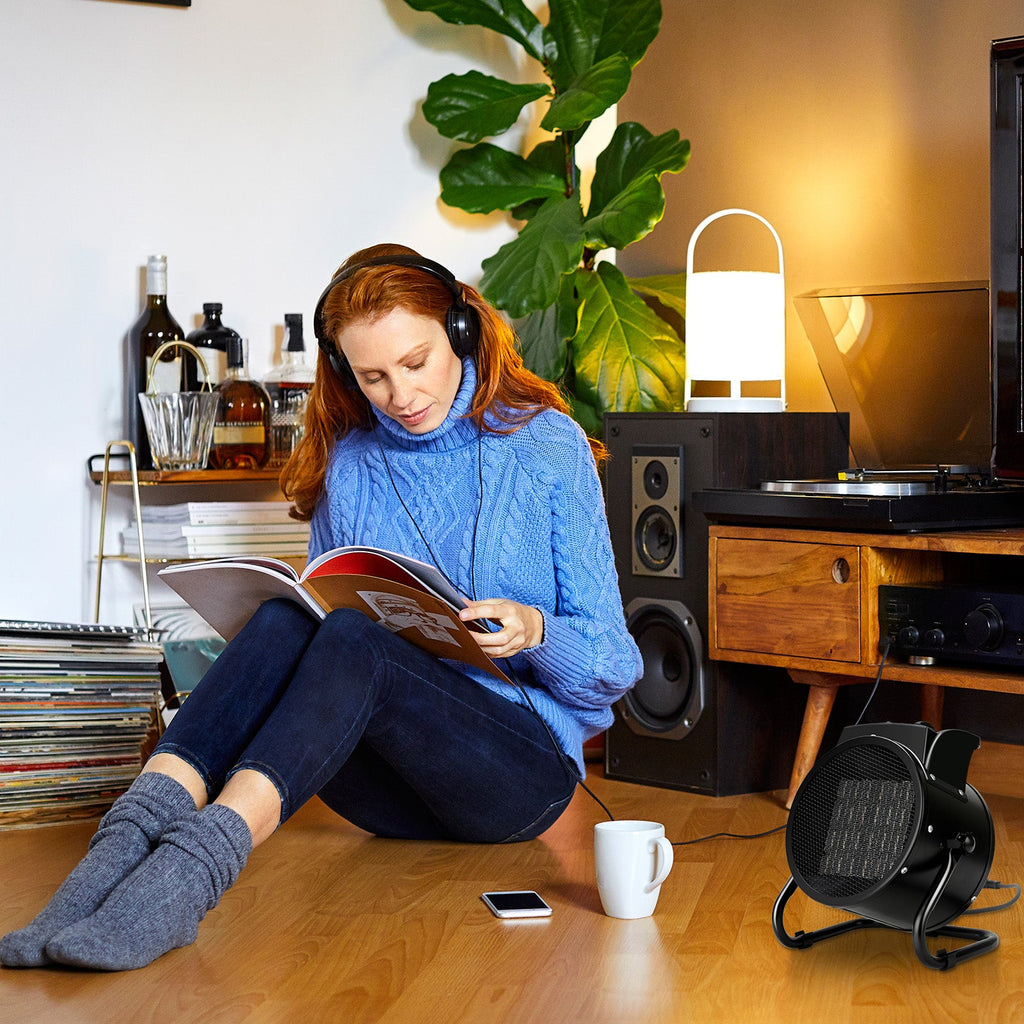 Cosmo Go Keramik Heizstrahler Heizlüfter 3000W mit Thermostat
