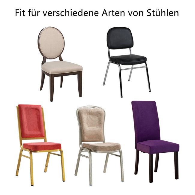 Cosmo Go Universell Stuhlhussen Elastik Weiß Main Image