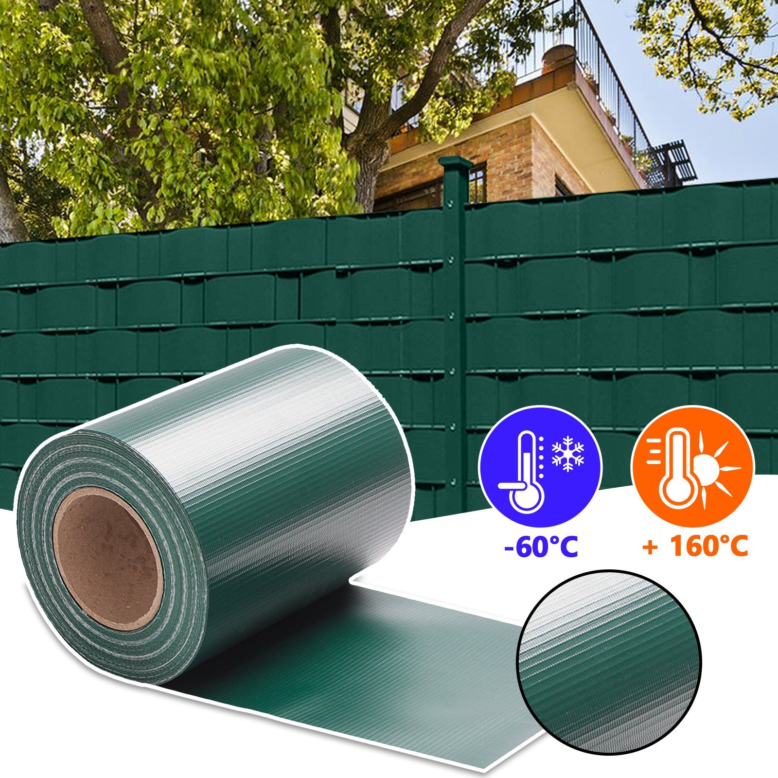 Cosmo Go Sichtschutzstreifen Sichtschutzfoli 70m