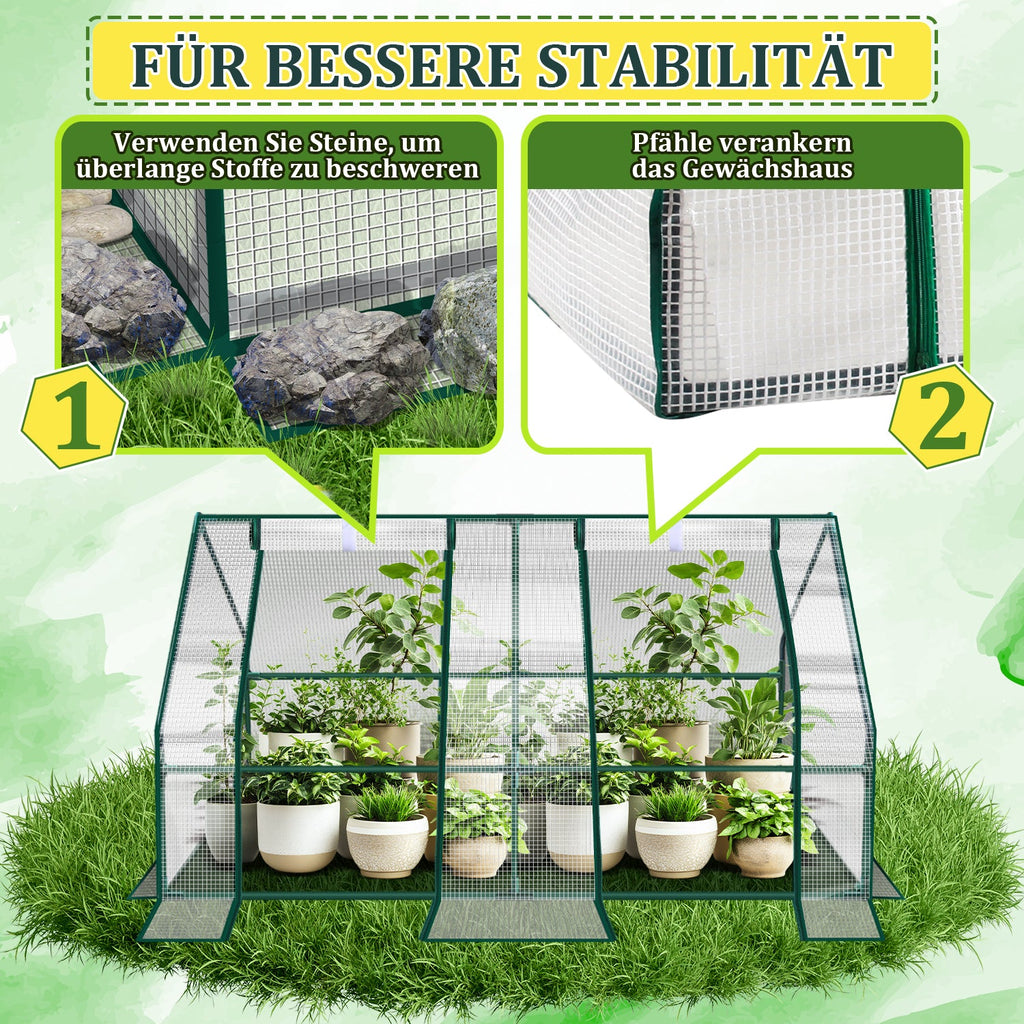 Cosmo Go Gewächshaus Tomatengewächshaus Treibhaus