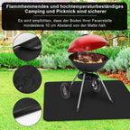 Cosmo Go Grillmatte BBQ Matte Silikonglasfaser