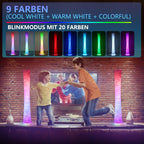 Cosmo Go LED Stehlampe Dimmbar RGB mit Fernbedienung APP