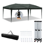 Cosmo Go Pop-Up Pavillon Gazebo mit Zentralverriegelung 3x6m