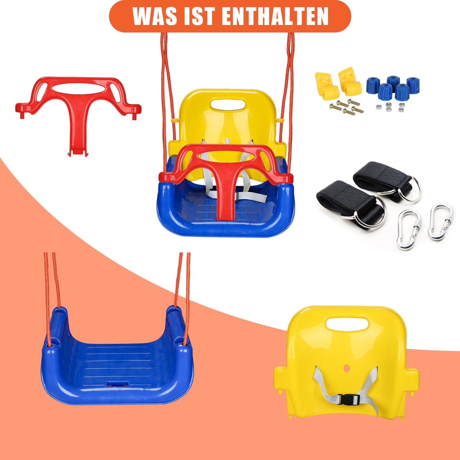 Cosmo Go Kinderschaukel Babyschaukel 3 in 1