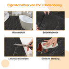 Cosmo Go PVC Bodenbelag Selbstklebend Fliesen 30x30cm