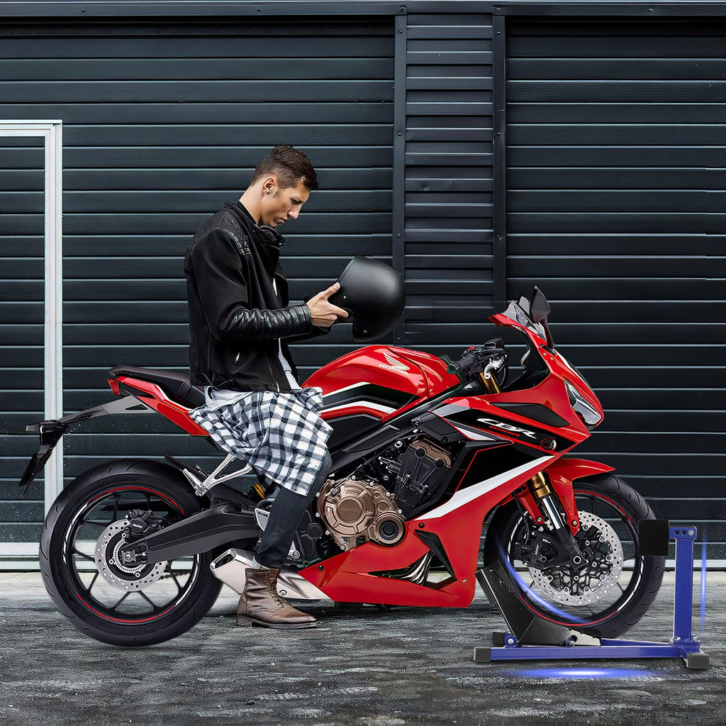 Cosmo Go Motorrad Montageständer Vorderradklemme für 17-21 Zoll Reifen