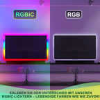 Cosmo Go Neon LED Streifen Lichtschlauch Außen 2-10M