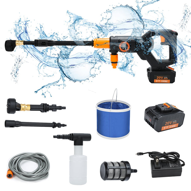 Cosmo Go Akku Hochdruckreiniger Tragbarer 20V Max 435 PSI Hover Image