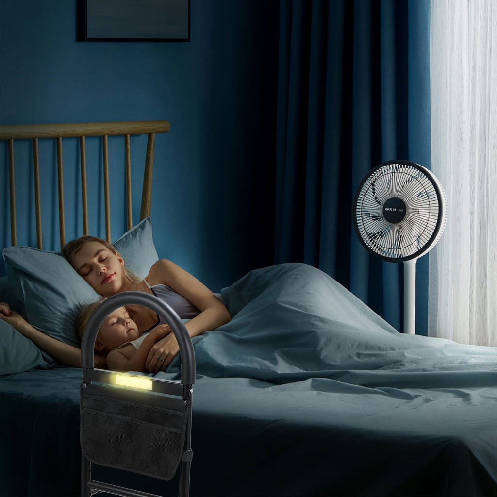 Cosmo Go Aufstehhilfe Bett mit Unterstützung Beine und Lagerung Tasche