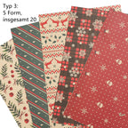 Cosmo Go Geschenkpapier Weihnachtspapier 70 * 50 cm