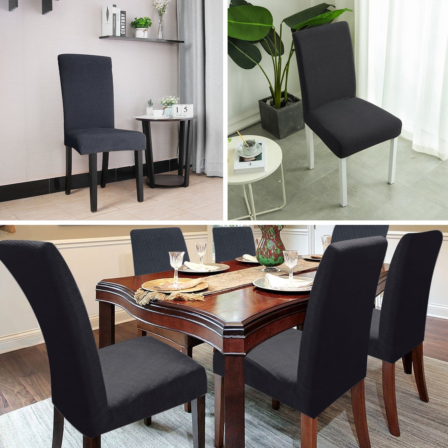 Cosmo Go Stretch Stuhlhusse Universal Wasserdicht Stuhlbezug