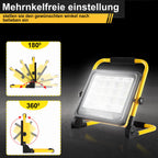 Cosmo Go LED Akku Fluter Baustrahler Solar 50W/100W