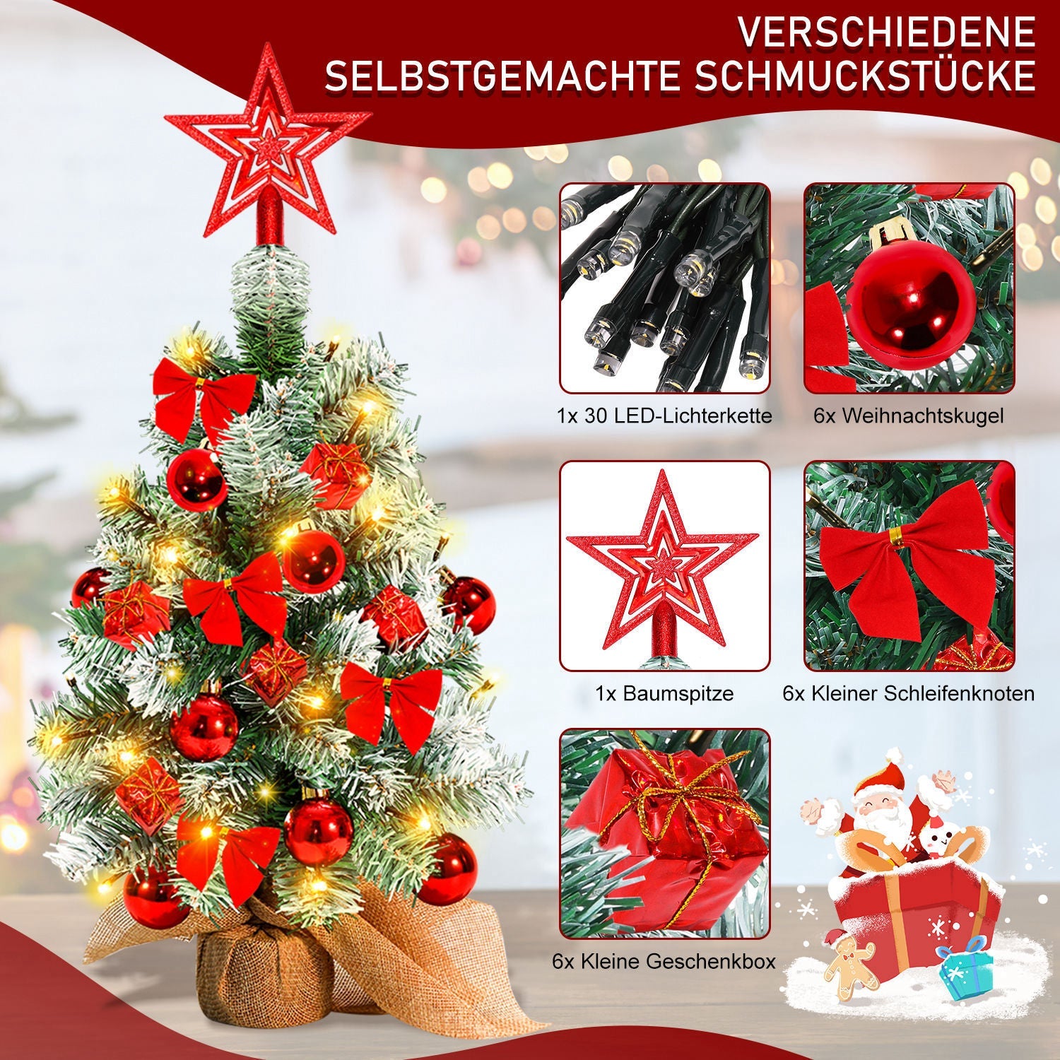 Cosmo Go Mini Weihnachtsbaum 40cm